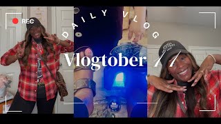 Vlogtober Episode 11 Fall Nails  Shop w Me  Spend the Day w Me SAHM [upl. by Rehpotsrhc]