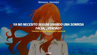 Horimiya Piece Opening Full  Shiawase Happiness  Omoinotake  AMV sub español [upl. by Karrie]