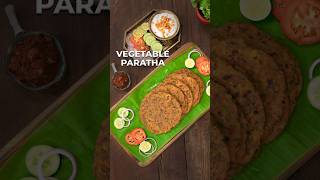 Mixed Vegetable Paratha  Lunch Recipes  Paratha Recipe shorts vegetableparatha paratha [upl. by Camden874]