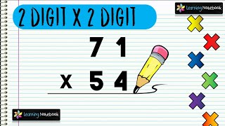 Multiplication of 2 digit numbers by 2 digit numbers [upl. by Narrad]