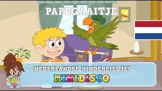 PAPEGAAITJE  Kinderliedjes  Liedjes voor Peuters en Kleuters  Minidisco [upl. by Lidia]