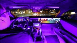 LEDGlows Purple Expandable SMD LED Interior Kit [upl. by Warden665]