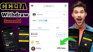 CELIA Withdraw Successful  Celia Withdraw Process  Celia Listing News  Celia Coin 100 Unlocked [upl. by Eresed]