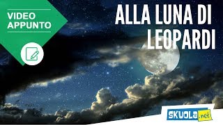 Giacomo Leopardi Alla Luna [upl. by Adalheid]