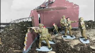 Arhnem Septembre 1944 Un Pont trop loin Seconde guerre mondiale Diorama Airfix 132 [upl. by Abigale735]