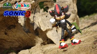 The DEFINITIVE Shadow Figure  Jakks Pacific Sonic The Hedgehog 3 Movie Figure [upl. by Anaib]