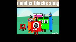 number blocks song numberblocks gaming trending makingnumberblocks numberblocksband [upl. by Alyek703]