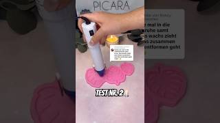 Ergebnis Tiefkühltruhe 😭🕯️ diy kerzen kerzengießen kerzendiy silikonform kerzenwachs wachs [upl. by Woolcott85]