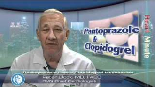 Heart Minute  Pantoprazole Lacks Clopidogrel Interaction [upl. by Cuthburt]