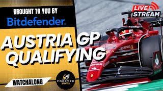 F1 LIVE AUSTRIAN GP QUALIFYING  Watchalong brought you you by Bitdefender  Forever Motorsport [upl. by Hanover868]