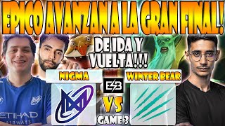 NIGMA VS WINTER BEAR BO3GAME 3SEMIFINALMATTHEW MIRACLE VS MIKEYELITE LEAGUEMENA CLOSEDESB [upl. by Merrick]