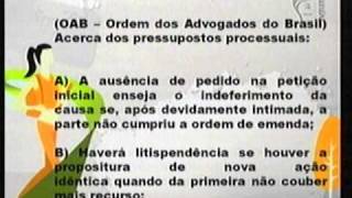 Processo e Pressupostos Processuais 06 [upl. by Asiaj]