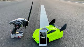 114 MPH Wltoys A959b 118 Scale GT Speed Run on 3s [upl. by Burl702]