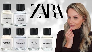 ZARA FRAGRANCE REVIEW  Shamanilla Metamber Vetiverich Wood Legacy Leather Flower Please [upl. by Siroved]