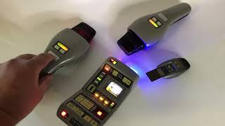 Mk VII Tricorder and Dustbuster Phasers 04212022 [upl. by Lipfert]