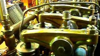 Starting and running of an Industrie 2D4 diesel engine [upl. by Mayworm]