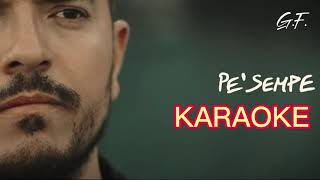 Pe sempe  Karaoke  Cover Andrea Sannino [upl. by Vijar740]