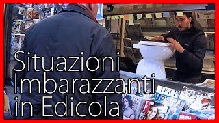 Situazioni Imbarazzanti in Edicola  Esperimento Sociale  theShow [upl. by Corri]