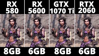 RX 580 VS RX 5600 XT VS GTX 1070 Ti VS RTX 2060 IN 2020 [upl. by Hugon999]