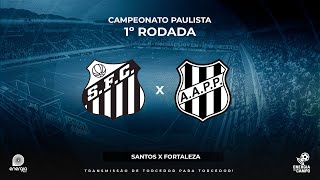 SANTOS X PONTE PRETA  25012024  PAULISTÃO  AO VIVO [upl. by Nichani]