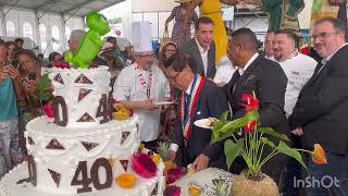 Plaine des Cafres  lévénement agricole Miel vert inauguré ce matin [upl. by Cloris]