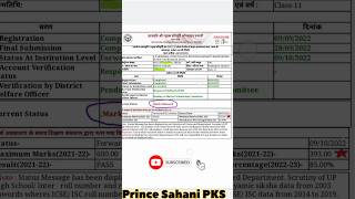 up scholarship status kaise check kare  how to check up scholarship status 2024  upscholarship [upl. by Aluin]