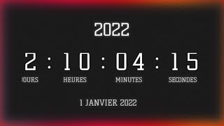 LIVE NOUVEL AN 2022  COMPTE À REBOURS EN DIRECT  musique [upl. by Adiesirb550]