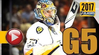 Nashville Predators vs Anaheim Ducks NHL 2017 Playoffs Western Conference Final Game 5 HD [upl. by Arytas]