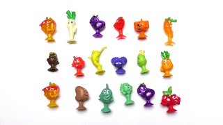 Fruit amp Veg LIDL Stikeez 2018 [upl. by Honebein]