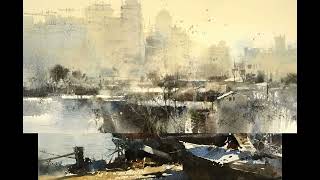 CHIEN CHUNG WEI Watercolor painting 547 [upl. by Georgi]