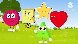 Colours Name Hindi And English। Learn Colours Name for kids।Shapes Name । Name of Shapes। [upl. by Rozalin]