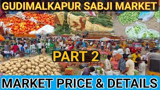 Gudimalkapur Sabji Market  Mehadipatnam Vegetable Market  Hyderabad Sabji Market [upl. by Ettennej]