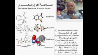 Saccharine Sucralose et Aspartame Molécules artificielles sucrées Fr [upl. by Nyledam]