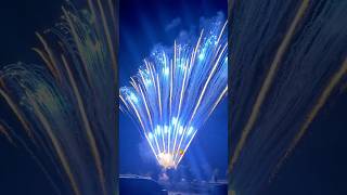 12quot inch 130s Blue Fireworks Fan Cake jeetonfireworks 吉腾12寸130发扇形组合 [upl. by Suiravat950]