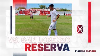 LA RESERVA EN VIVO VS SAN LORENZO [upl. by Aicelet370]