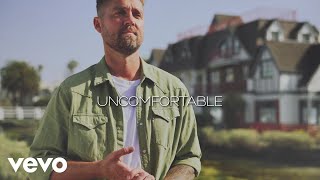 Brett Young  Uncomfortable Lyric Video [upl. by Nitsej]