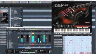 Baby Bass Virtual Instrument Demo Baby Bass VST AU Plugin [upl. by Lombard206]