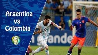 Argentina 0  2 Colombia Copa América Brasil 2019 Relatos De Sebastián Vignolio [upl. by Karee98]