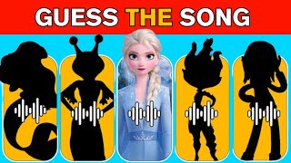 Guess Whos Singing 🎤🎙️🎶 Princess Fiona Dory Genie Jasmine Alice  Disney Song Quiz Challenge [upl. by Anipsed]