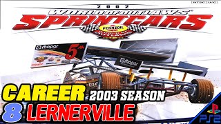 World Of Outlaws Sprint Cars 2002  CAREER  2003  8  Lernerville 112924 4th [upl. by Aiyram]