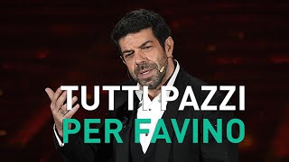 Tutti pazzi di Favino a Sanremo I commenti della rete [upl. by Juliano]