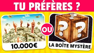 Tu préfères  Spécial Boîte MYSTÈRE 🎁 [upl. by Nilcaj]