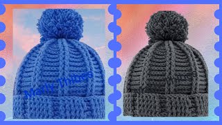 Gorro crochÃª com tabela de tamanhos Marly Thibes [upl. by Harlene]