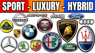 Best Brands Of  Sport Cars Luxury Cars and Hybrids [upl. by Bracci]