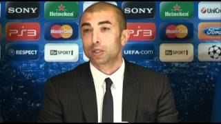 Chelsea v Barcelona 1 0  Di Matteo on Win Against Barca  Premier League 1842012 [upl. by Kling]