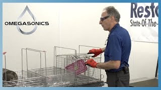 Loading Baskets Contents How to Use Our Ultrasonic Cleaning Equipment [upl. by Anilyx243]