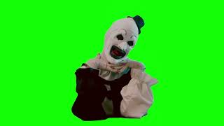 Green Screen Art The Clown in a Cafe Meme  Terrifier 2 Meme [upl. by Fitzsimmons]