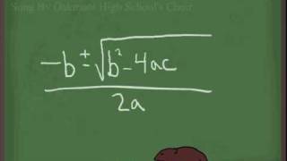 Quadratic Formula Pop Goes the Weasel [upl. by Kihtrak]