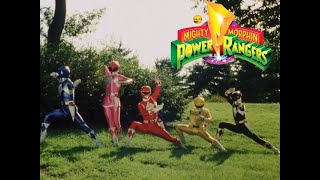 Mighty Morphin Power Rangers Fan Opening  Season 01 4 [upl. by Tollman]