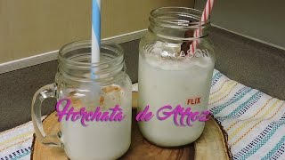 TRADICIONAL AGUA DE HORCHATA DE ARROZ [upl. by Yelroc]